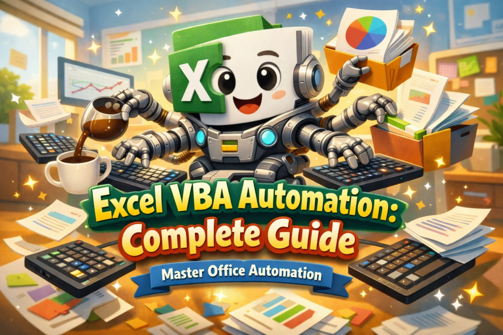 Excel VBA 自動化教學完整指南：從入門到辦公室自動化應用