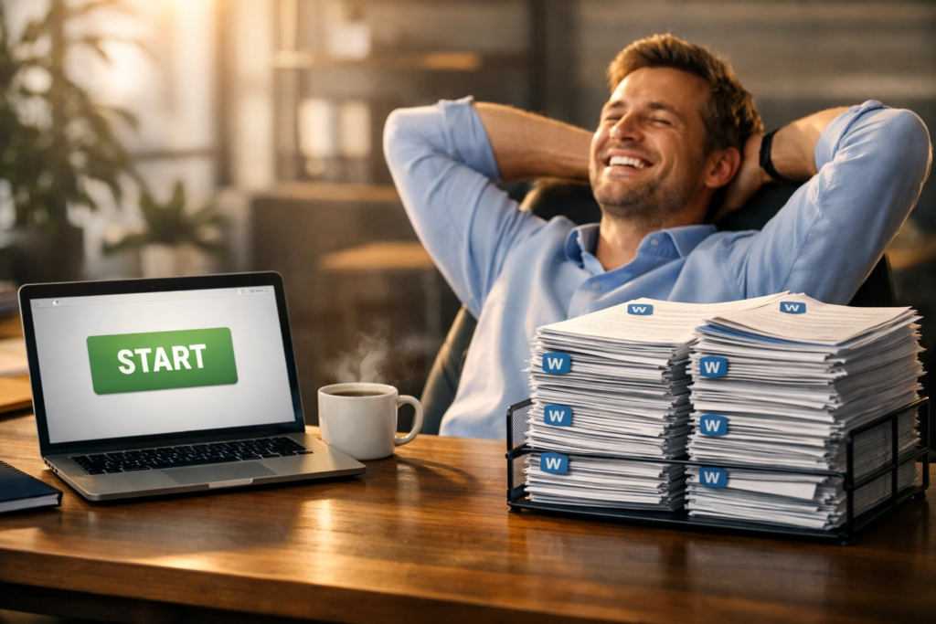 不想再手動複製貼上了?用 VBA 一鍵批次生成 Word 公文,省下 80% 重複工作