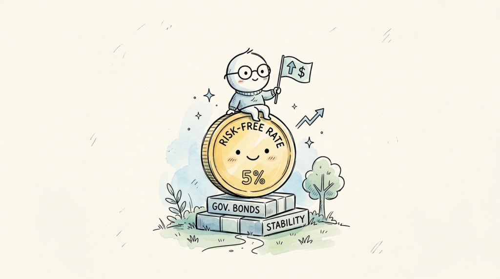 Risk-Free Rate and the True Cost of Market Crashes